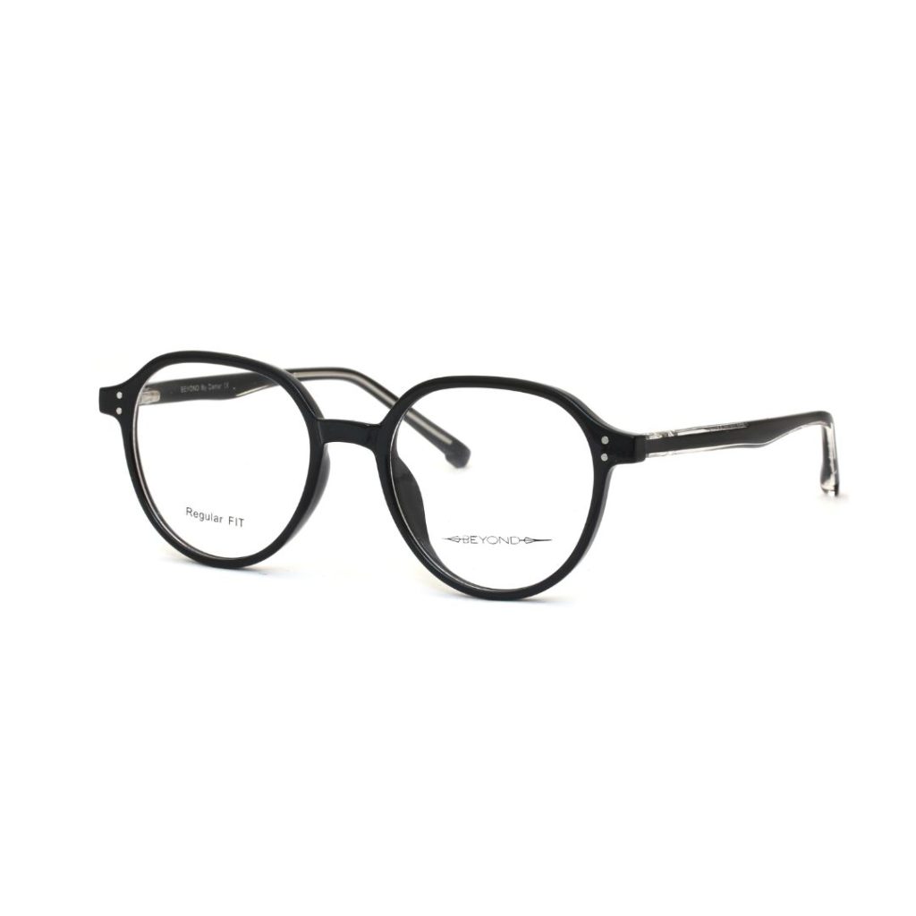 black-round-optical-frame